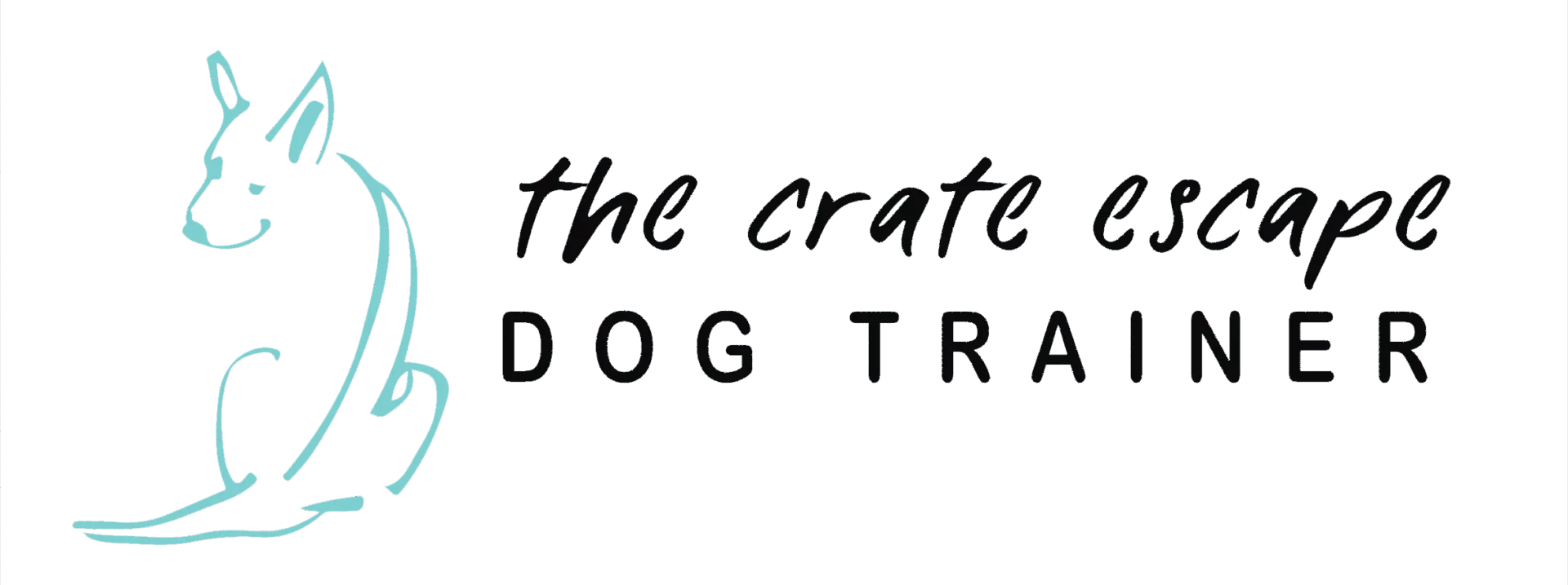 The crate escape logo transparent black